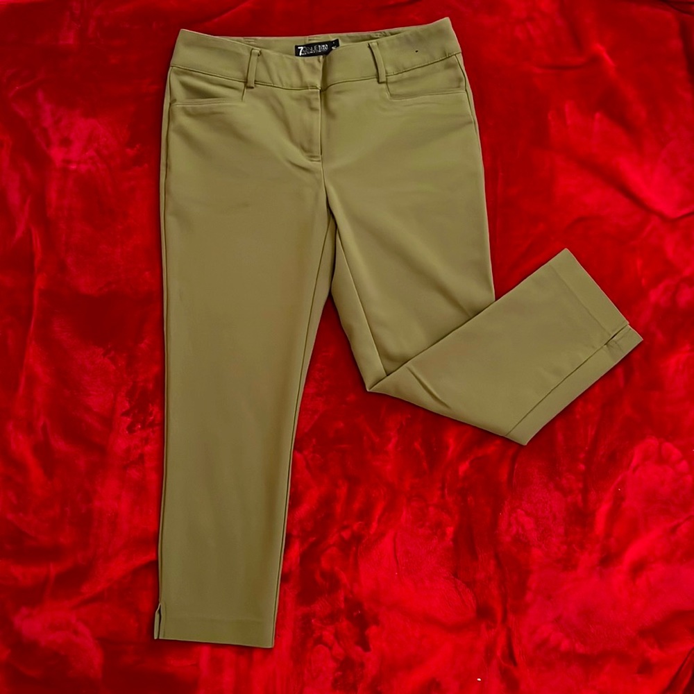 Low rise ankle pants
